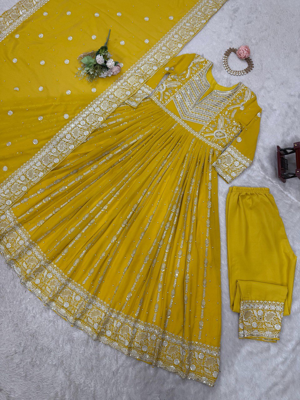 Ready Made Party Wear Gown - Image 13