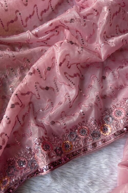 Heavy Net Saree