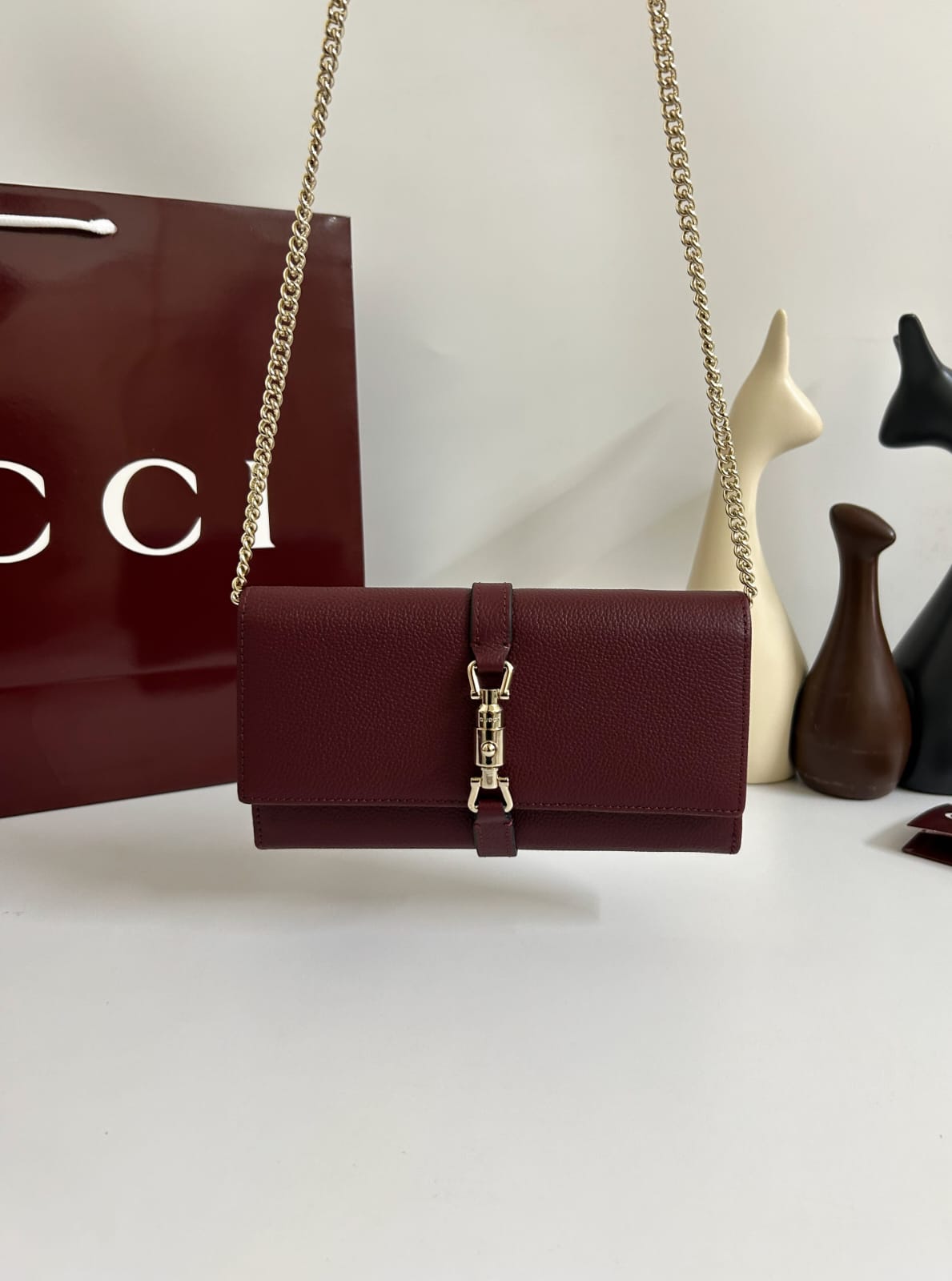 Gucci - Authentic Jackie 1961 Wallet On Chain