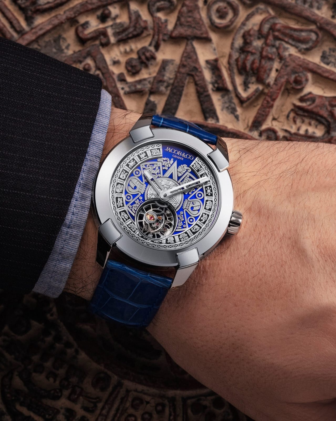 JACOB & Co. PIONEER AZTEC CALENDAR 