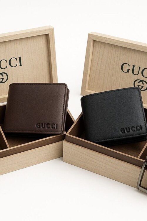 Luxurious Gift Box – Gucci Wallet with Belt