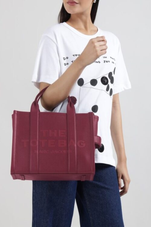 Marc Jacobs Leather Medium Tote Bag