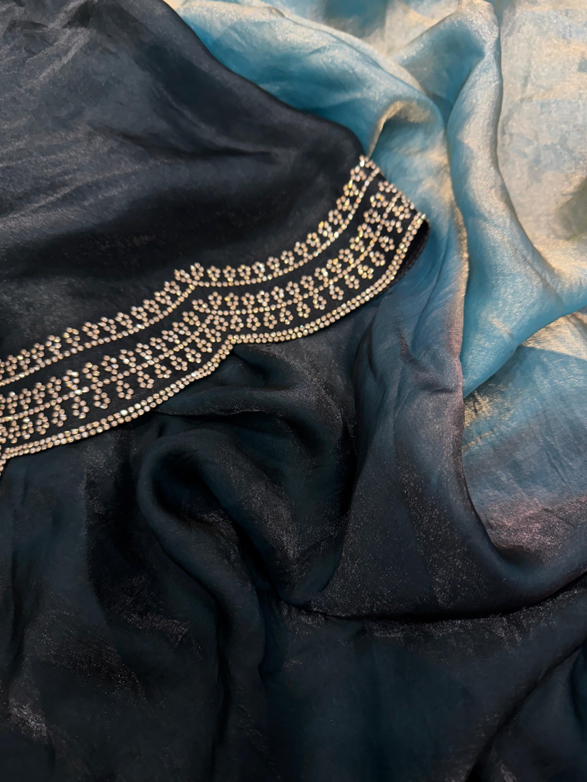 Designer Silk Saree - Image 2