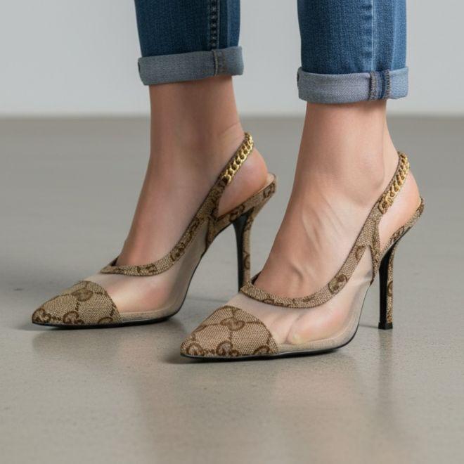 Gucci Signoria Slingback Pumps